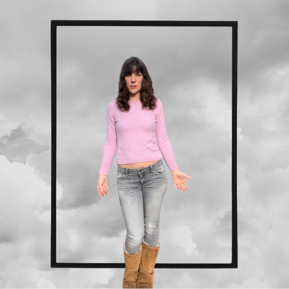 J Crew 100% Cashmere Women’s Sweater Light Pink XS